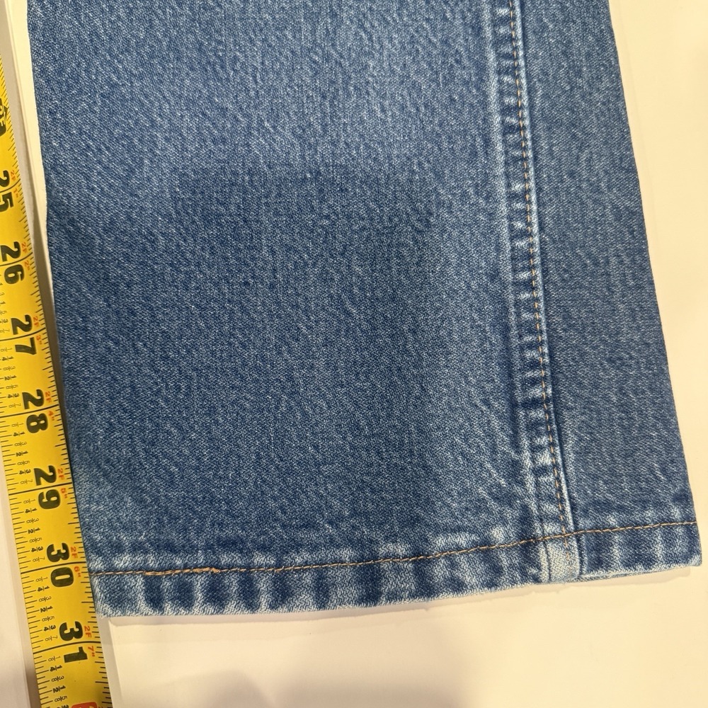 Wrangler Cowboy Cut Jeans Medium Wash Men's Tag 34x32 Measures 32x30.5 - Picture 4 of 9